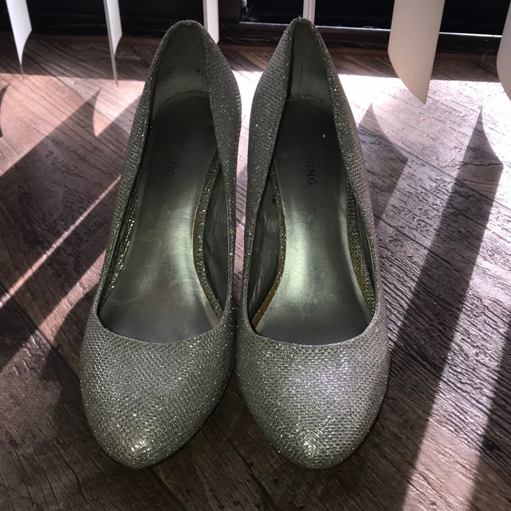 Sparkly heels